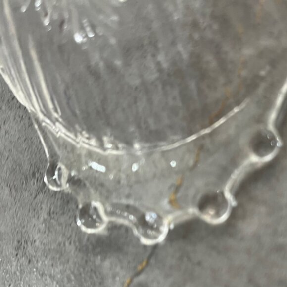 Vintage Anchor Hocking Feather and Pearl Relish Dish Depression Glass - Picture 3 of 6